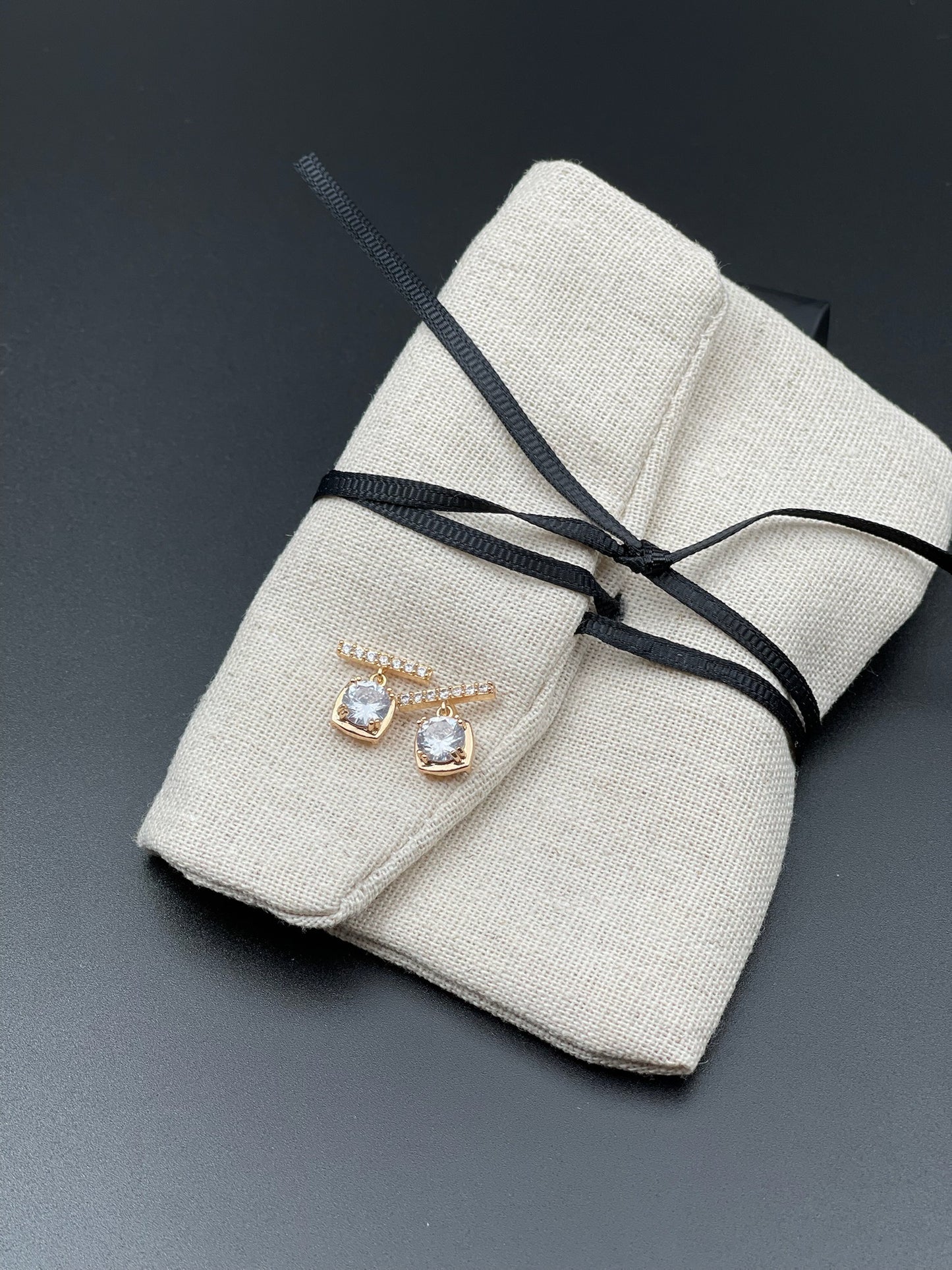 The OG Diamond Studs with a Twist